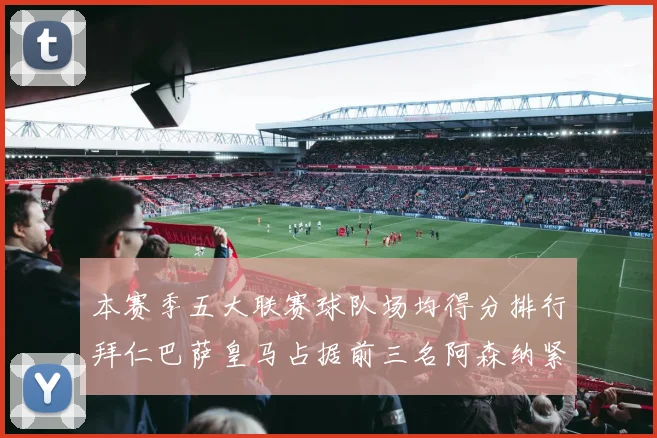 本赛季五大联赛球队场均得分排行拜仁巴萨皇马占据前三名阿森纳紧随其后位列第五